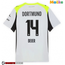 Moške Nogometnih dresov Borussia Dortmund Maximilian Beier #14 Gostujoči 2025-26 Kratki rokavi